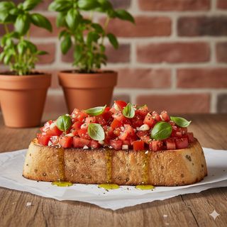 Max bruschetta al pomodoro
