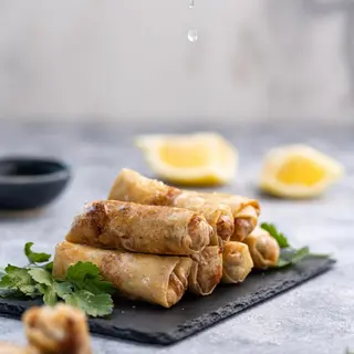 Nems Crevettes Épinard
