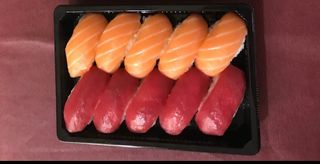 Sushi Dúo Salmón Y Atún L (10 Pzs.)