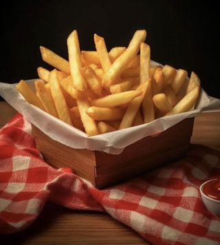 Cartofi (de post) la farfurie