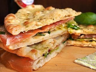 Pane arabo calzone