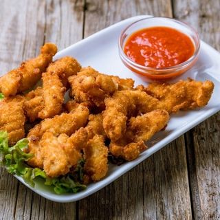 Tiras De Pollo Crujientes