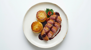 Piept de rata cu cartof fondant