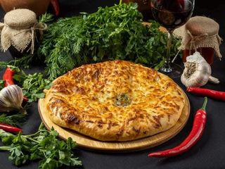 Khachapuri cu ciuperci şi brânză