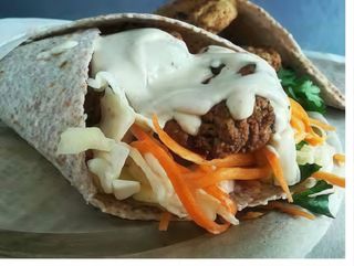 Piadina falafel