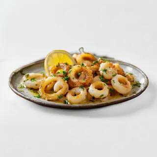 Calamars Sautés À L'ail