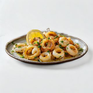 Calamars Sautés À L'ail