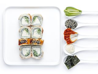 Philadelphia z węgorzem 8 szt. (350g)