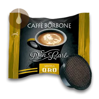 Capsule caffè Borbone Don Carlo ORO compatibile Lavazza A Modo Mio
