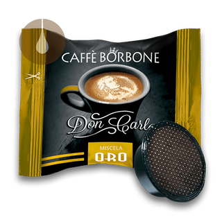 Capsule caffè Borbone Don Carlo ORO compatibile Lavazza A Modo Mio