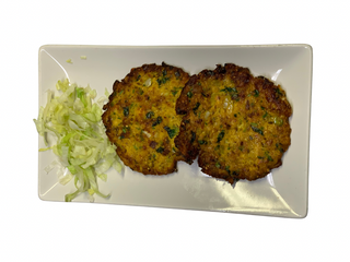 Chicken/Pollo chapal kebab (2pc)