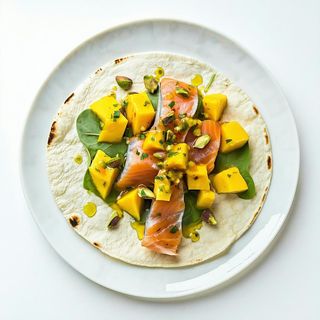 8. Salmon taco