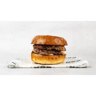 KSS Double classic burger s pomfritom