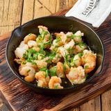 Тигровые креветки с чесноком и петрушкой (130 г)
