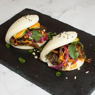 Baos de Setas Crujientes con Mayonesa Sriracha (2)
