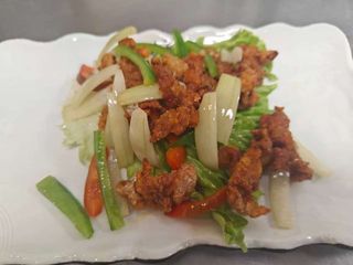 74 Vitello croccante piccante