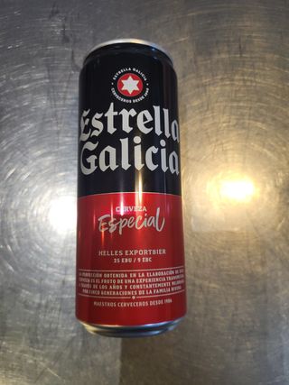 Cerveza Estrella Galicia (330 Ml.)