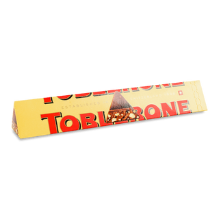 Шоколад молочний Toblerone з нугою з меду й мигдалю (100г)