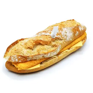 Bocadillo Tortilla Francesa Con York Y Queso