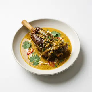 Lamb Shank Coconut Curry
