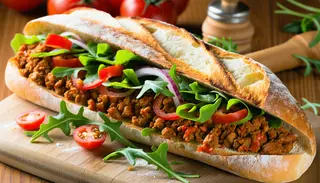 Sandwich Viande Hachée