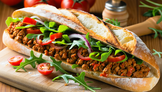 Sandwich Viande Hachée