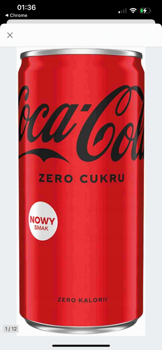 Coca-cola zero 