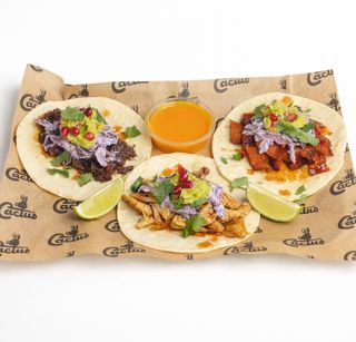 Tacos Vege 3 szt. (kalafiorki w cieście)