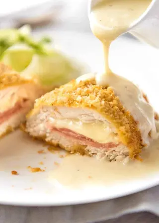 Cheesy Cordon Bleu