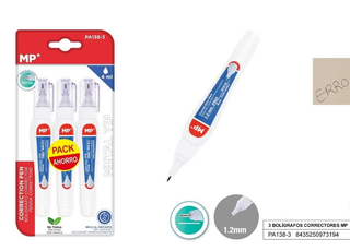 Corrector Liquido Boli Pack (3 Uds.)