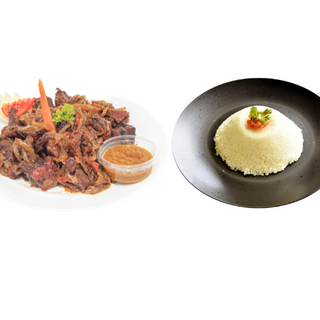 Choukouya De Boeuf Avec Attiéké