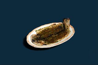 Форель с аджикой