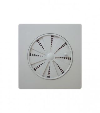 (182926) Rozetna za ventilaciju 200x200mm PVC siva