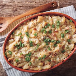 Bacalhau com Natas e Bacon + salada mista grande (2 pessoas )