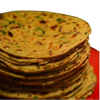 Mix Paratha  with curd 	(Хлеб из смеси с кефиром)