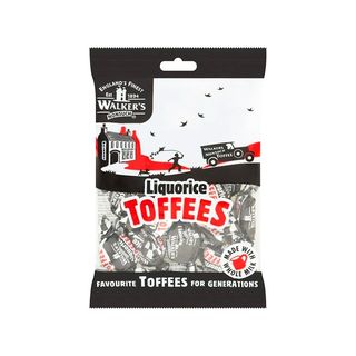 Caramelo Walker Liquorice Toff. Bolsa 150Gr