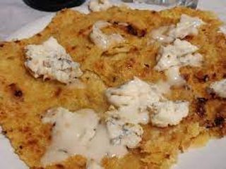 Farinata con gorgonzola