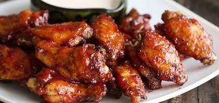 Alitas De Pollo con salsa Barbacoa (6 Uds.)