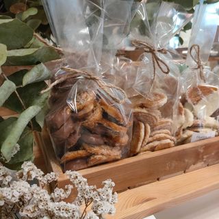 Bolsita De Mini Palmeritas Clásicas de Hojaldre con Chocolate (12unidades)