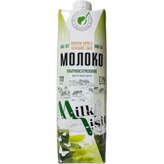 Молоко 2.5% 1л «milk Visit»