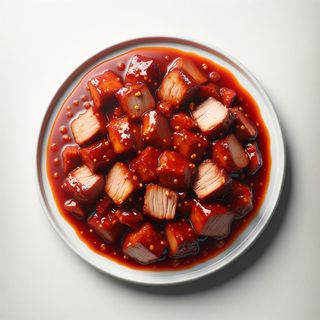 Wieprzowina w sosie pikantnym 250g