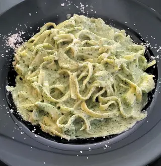 Tagliatelle cu spanac si dovlecel  350 gr