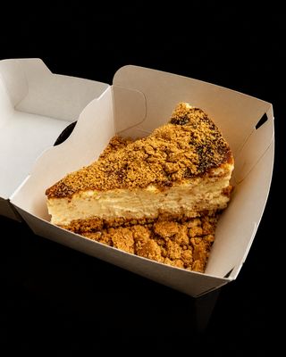 Tarta de queso con jengibre