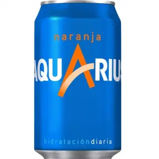 Aquarius de naranja 