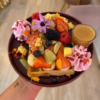 Gofre Con Fruta