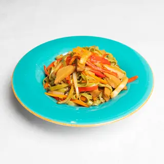 Fettucine sa seitanom u zobenom vrhnju