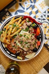 Plat Tunisien + Frites