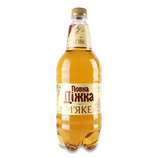 Пиво Повна Діжка М'яке світле (0,9л)