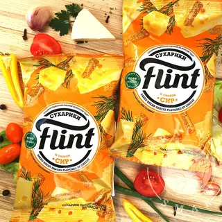 Sucharki Flint o smaku seru