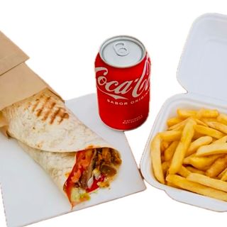Menú Rollo Kebab